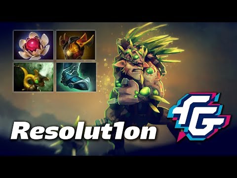 Resolut1on Bristleback | Forward Gaming | Dota 2 Pro Gameplay