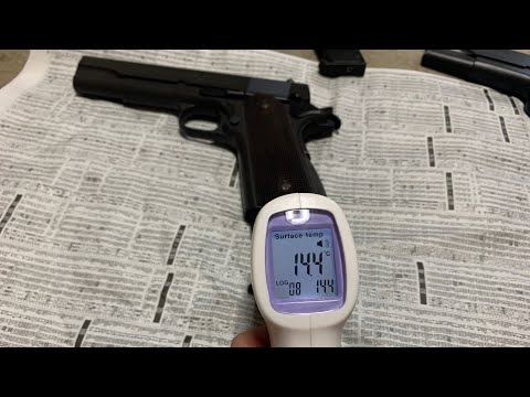 東京マルイガバM45、ストラトスエンジン、WAガバSCW3 ブローバックテスト01