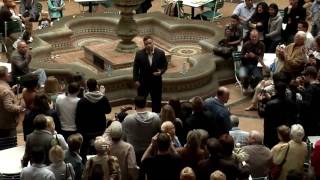 Paul Potts singt La Prima Volta für Flashmob in Oberhausen