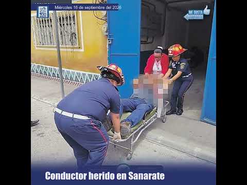 Conductor herido en ataque armado en Sanarate, El Progreso