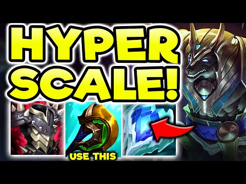 NASUS TOP CAN NOW HYPER-SCALE AND 1V9! (NEW PATCH) - S12 NASUS GAMEPLAY! (Season 12 Nasus Guide)