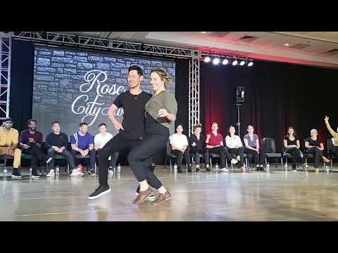 Rose City Swing 2023, Allstar JnJ, Stanislav Ivanov & Shayla Bouise, 2nd place