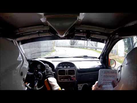 4° Rally Day del Sebino 2015 (PS3 San Fermo), Lenzi Mattia e Lotti Luca (Renault Clio Ph1 N3)