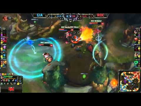 Giants vs Roccat HIGHLIGHTS | Week 9 Day 2 EU LCS Summer Split 2015 S5 | GIA vs ROC W9D2