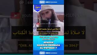 Download lagu IS IT PERMISSIBLE TO READ AL-FATIHAH? | USTADZ SYAFIQ RIZA BASALAMAH #shorts #study #sunnah #lecture mp3