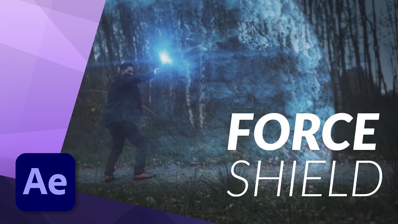 How To Create an EPIC FORCE SHIELD for FILM in Adobe After Effects