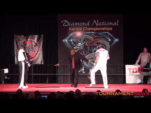 Dejuan Brown vs Trevor Nash Men's Heavy Weight Super Fight Finals at Diamond Nationals 2013