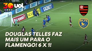 VEJA GOL DE DOUGLAS TELLES NO JOGO ENTRE FLAMENGO E SAMPAIO CORRÊA