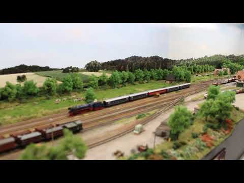 Dampfzug auf Diemeltal