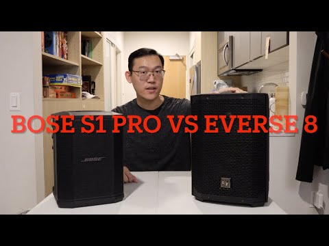 Bose S1 PRO vs EV Everse 8, which one is better?