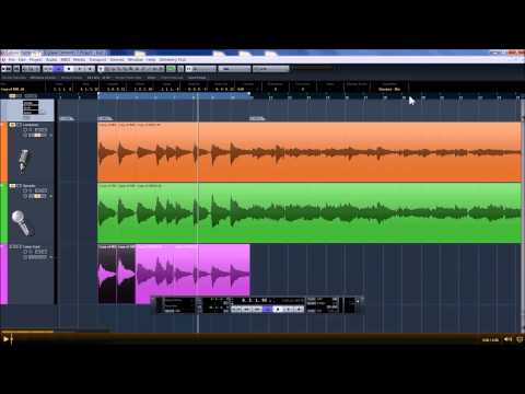 Editing tools in Cubase 7
