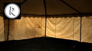 RAIN on a TENT I Sound Therapy for Study, Sleep, Massage & SPA I Relax Night and Day