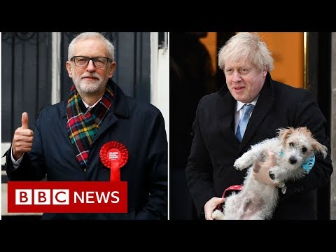 ジェレミー・コービン、ボリス・ジョンソン、ジョー・スウィンソンが選挙結果に反応 - BBCニュース (Jeremy Corbyn, Boris Johnson and Jo Swinson react to the election results - BBC News)