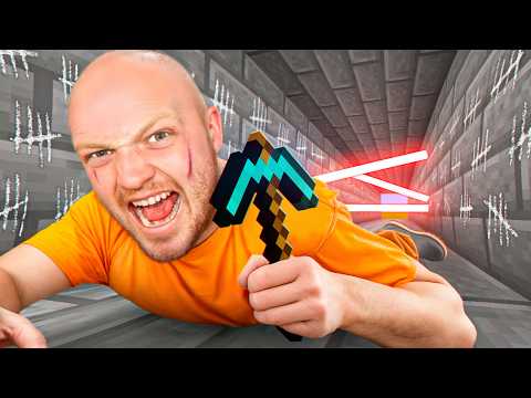 First To Escape REAL Minecraft PRISON!
