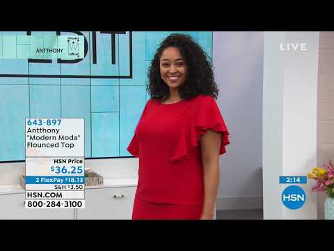 HSN | Antthony Design Original Fashions 03.09.2019 - 03 PM