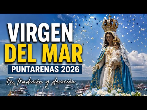 🌊 Virgen del Mar 2026 en Puntarenas | Procesión y bendición de las embarcaciones ⛵🙏