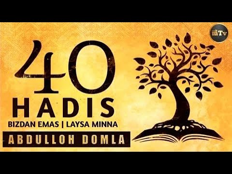 Abdulloh Domla   40 Hadis { Bizdan Emas   Laysa Minna }   Абдуллох Домла