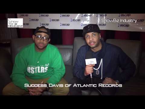 Atlantic Records Director of A&R Success Davis. Interviewed by Trix- www.ShowBizMovement.com, NYC