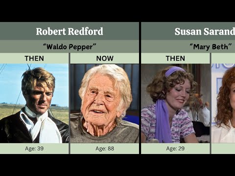 The Great Waldo Pepper (1975) Then and Now 2024 ★ How They Changed?