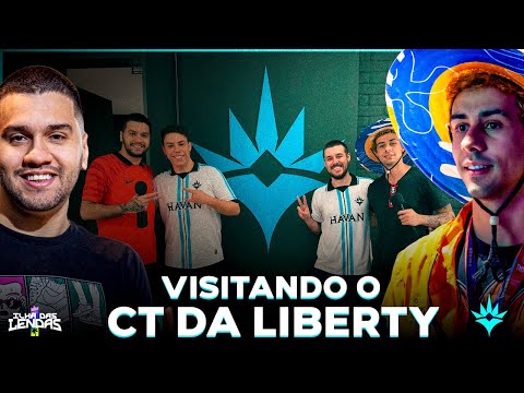 LENDAS VISITAM: Novo Centro de Treinamento da Liberty!