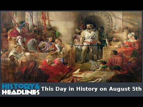 This Day in History on August 5th