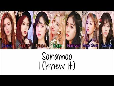 SONAMOO - I (knew it) [Han/Rom/Eng] Color & Picture Coded HD