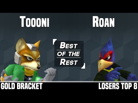 Best of the Rest 2018 - Toooni (Fox) vs Roan (Falco) - GOLD BRACKET - LOSERS TOP 8