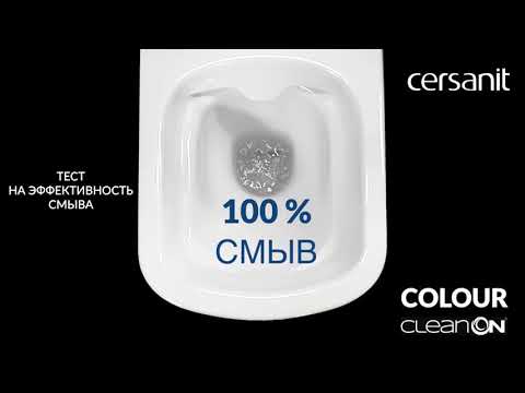 Миниатюра изображения товара Унитаз напольный Cersanit Colour Clean ON 011 (S-KO-COL011-3/5-COn-DL-w)