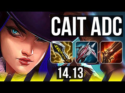 CAITLYN & Soraka vs MISS FORTUNE & Bard (ADC) | 9/1/5, 1000+ games, Godlike | EUW Challenger | 14.13