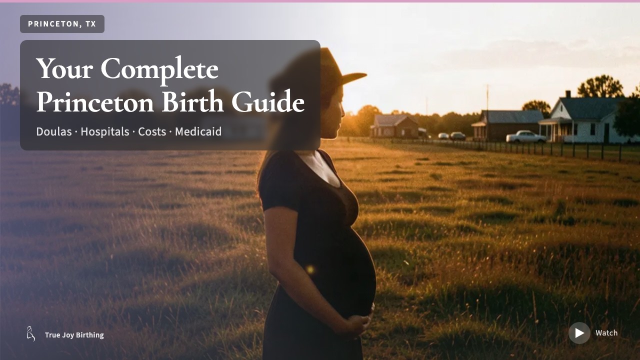 Princeton Doula & Birth Plan Guide: Costs, Hospitals & Medicaid (First-Time Mom) — press play to watch