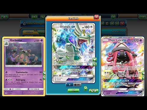 Drampa GX/Garbodor/Tapu Lele GX - Standard Format Deck!