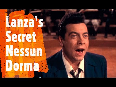 Mario Lanza's Secret "Nessun Dorma" (unreleased 1st take)