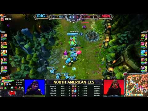 DIG vs MRN LCS 2013 NA Spring W2D1 (English)
