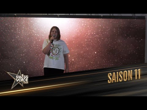 Lucie 12 ans - Swiss Voice Tour 2026, Prilly Centre