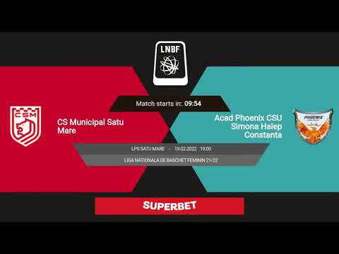LNBF 2021-2022: CSM Satu Mare - Phoenix CSU Simona Halep Constanța