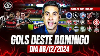 ⚽️ TODOS OS GOLS DESTE DOMINGO 08/12/2024 GOLS DE HOJE, GOLS DO DIA, GOLS DO BRASILEIRÃO (COMPLETO)
