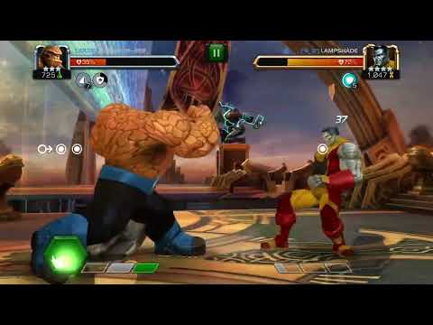 Marvel Contest of Champions The Thing vs Colossus 