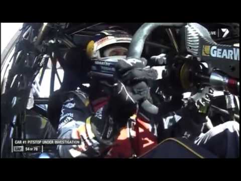 V8 Supercars Flashback - Whincup's Penalty for a Pit Stop Error (Adelaide 2014)