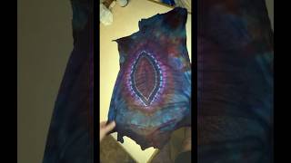 Ice dye reveal. Happy Valentines Day #easytiedye #icedye #art #valentinesday #heart