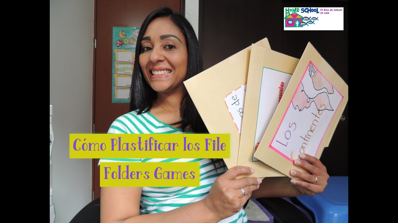 Plastificación File Folders Game | Homeschool, el reto de educar en casa.