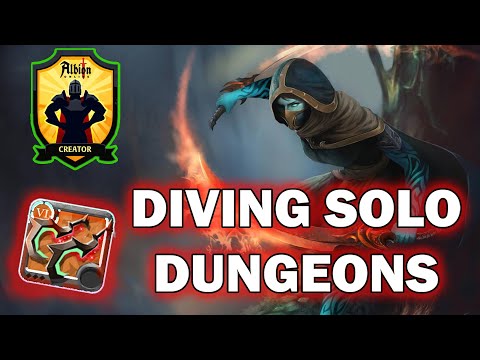 Solo Dungeon Diving with Deathgiver | Albion Online | Into the Fray