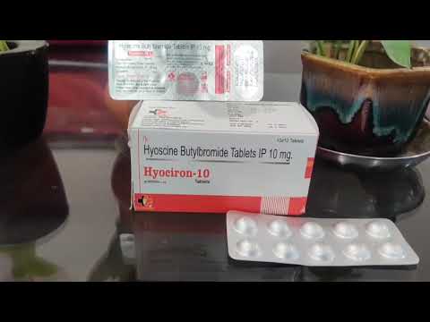 Hyoscine Butylbromide Tablet IP 10 Mg