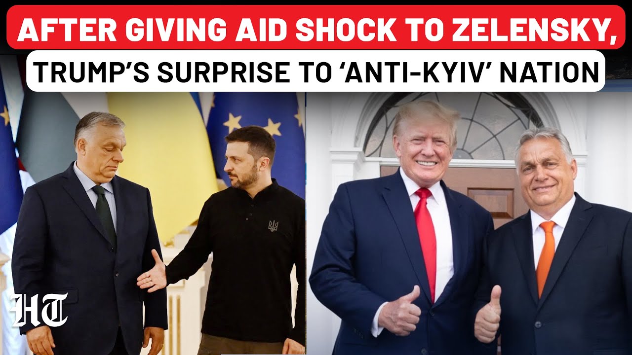 Trump's New Shock To Zelensky! After Halting Aid, US Plans Good News For 'Anti-Ukraine' NATO Nation