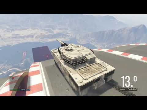MEGA RAMPA!! CON EL TANQUE ES IMPOSIBLE! - GTA ONLINE