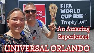 FIFA World Cup 26 Trophy Experience by Coca-Cola! Our Full Experience! Roberta Is Enjoying This!
