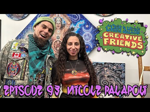 Creative Friends Podcast # 93 - Nicole Palapoli  (Visionary Artist)
