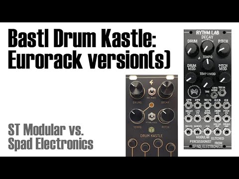 Bastl Drum Kastle - Eurorack version(s)