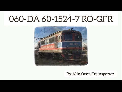 060-DA 60-1524-7 RO-GFR cu/with Mecanic Super Engineer in Gara Timișoara Nord station - 30 Ian 2021
