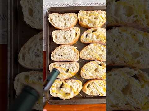 STOP Buying!! Make Homemade Crostini! 🥖🔥