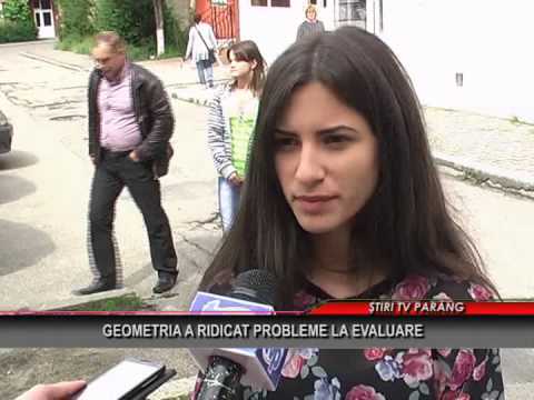 Geometria a ridicat probleme la evaluare
